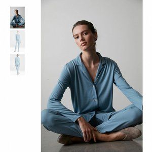 🌸 NATORI Shangri-La Long Sleeve Notch PJ